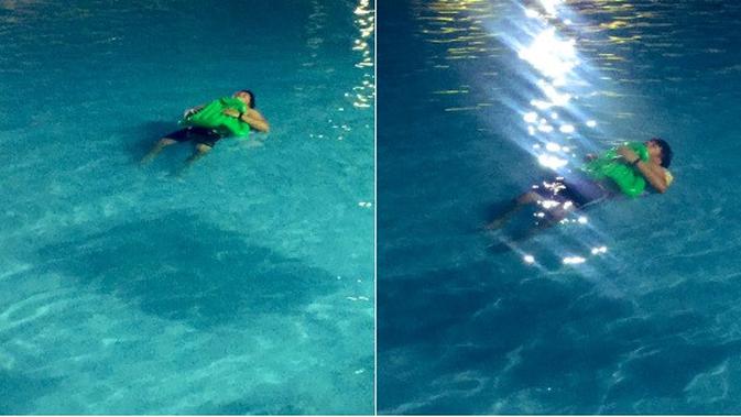 10 Tingkah kocak di kolam renang ini bikin gagal paham
