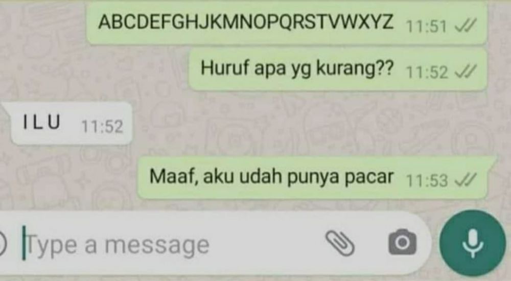 10 Chat orang gagal menggombal ini bikin jomblo senyum jahat