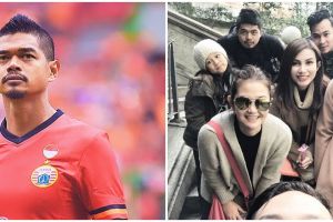 11 Potret harmonis keluarga Bambang Pamungkas yang jarang terekspos