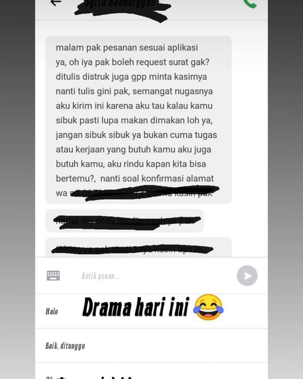 10 Catatan lucu untuk driver ojek online ini bikin senyum tipis