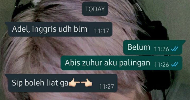 12 Chat minta contekan ini ngeselinnya menguji kesabaran