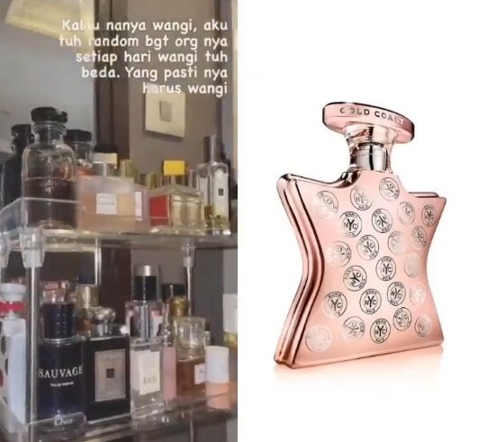 Taksiran harga 10 parfum Amanda Manopo, ada yang di bawah Rp 1 juta