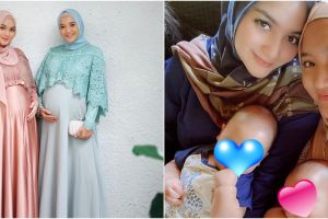 10 Momen pemotretan keluarga Citra Kirana & Erica Putri, seru banget