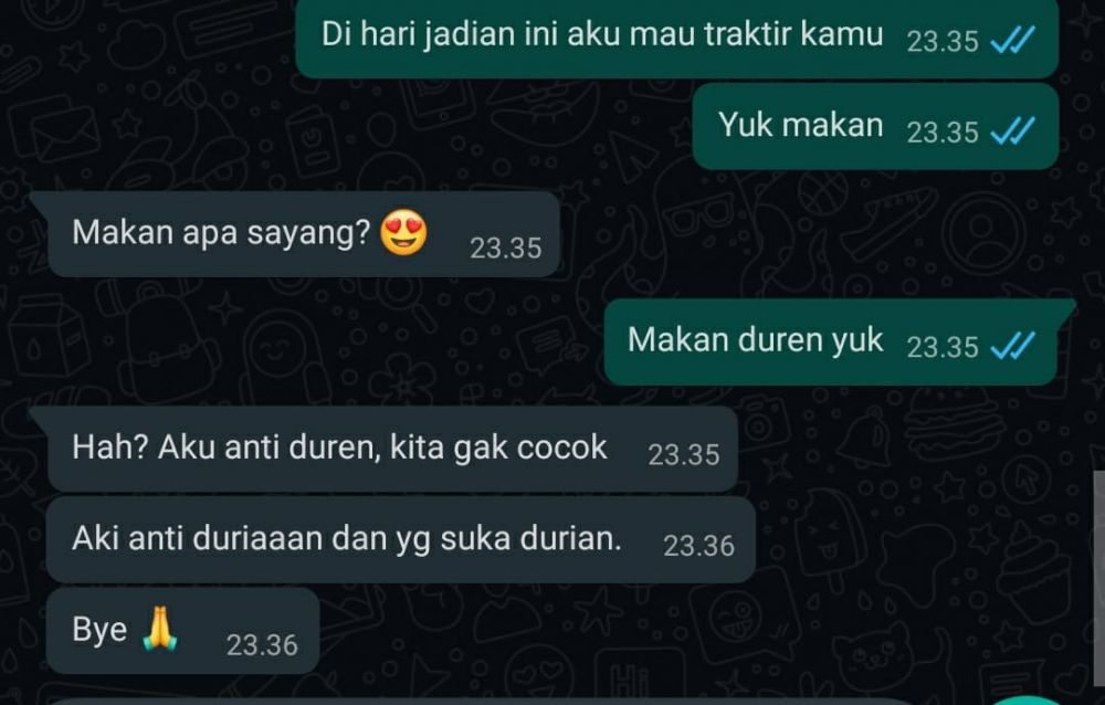10 Chat lucu orang gagal jadian ini bikin jomblo makin meratapi nasib
