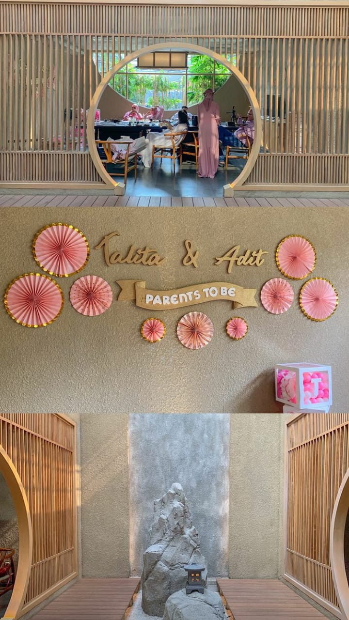 10 Momen seru perayaan baby shower Talita Bachtiar, ipar Tasya Kamila