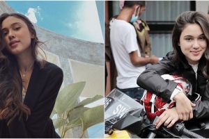 7 Potret Yasmin Napper saat kendarai moge, gayanya curi perhatian