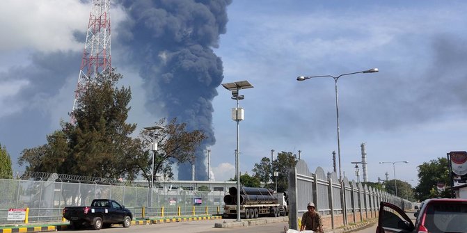 Fakta terkini kebakaran kilang minyak Balongan di Indramayu