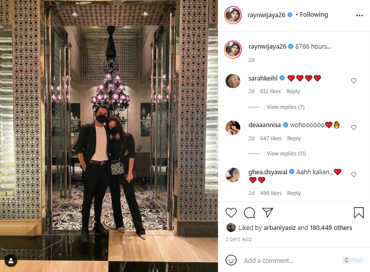 Akhirnya go public, Ranty Maria & Rayn Wijaya sudah pacaran 1 tahun