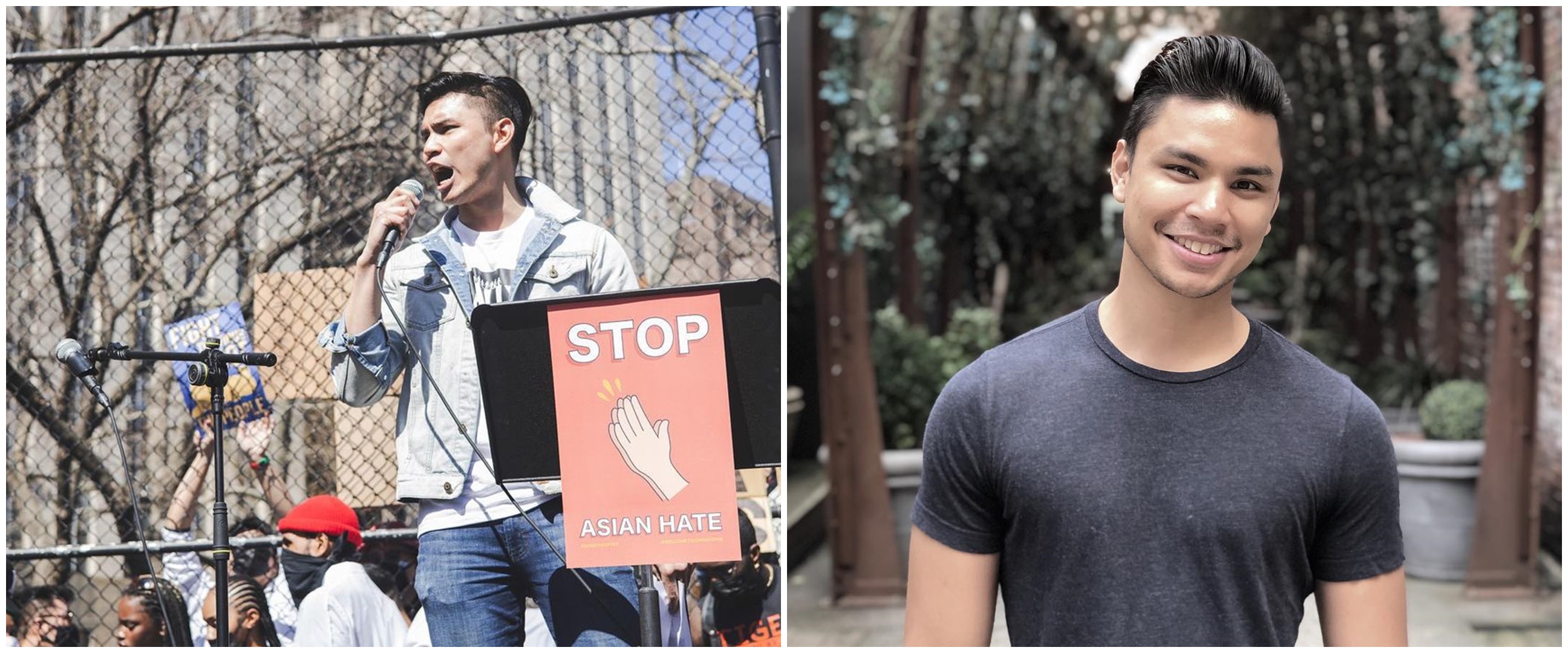 10 Potret Oliver Prasetyo, model yang ikut demo Stop Asian Hate