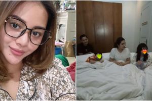 10 Momen pingitan Aurel Hermansyah, minta tidur bareng keluarga