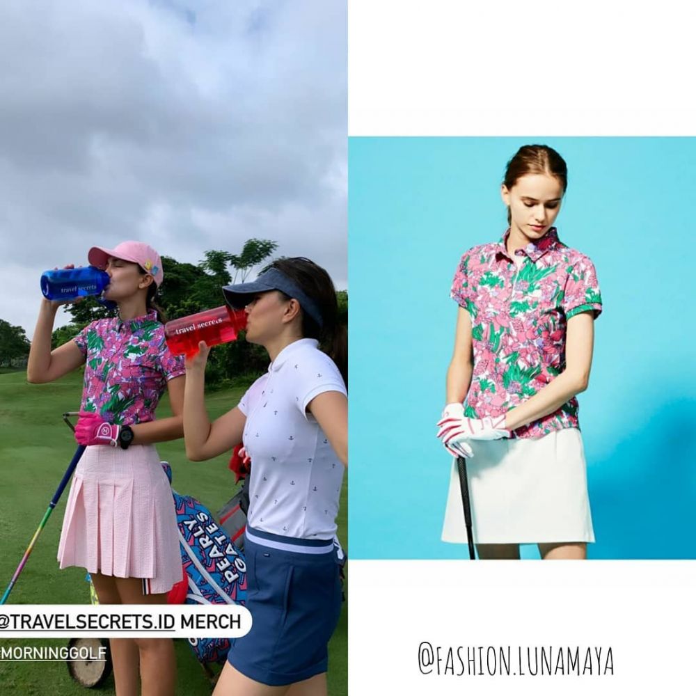 Taksiran harga 10 outfit Luna Maya saat olahraga, roknya Rp 12 juta