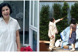 5 Potret pagar pembatas rumah Hotma Sitompul dan Desiree, gunakan seng