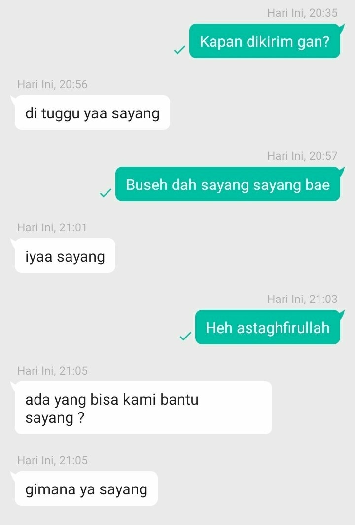 10 Chat lucu penjual dighosting pembeli ini bikin senyum kasihan