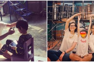 10 Penampakan rumah Eross Candra, sederhana bernuansa biru