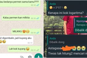 10 Balasan chat gombal dari pasangan ini bikin geleng-geleng