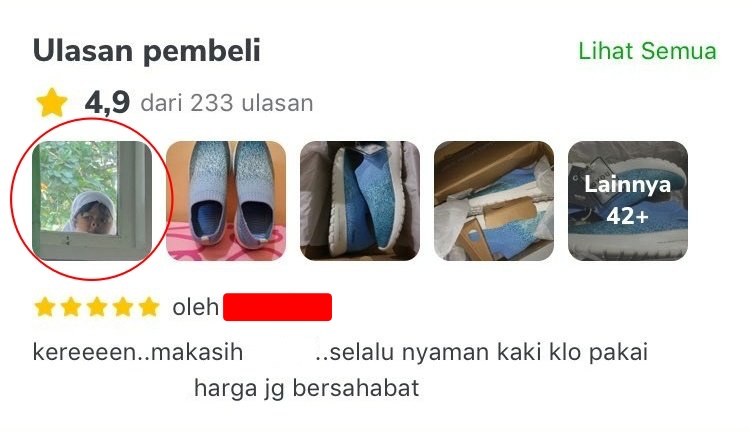 10 Foto review produk online shop, bikin orang tak habis pikir