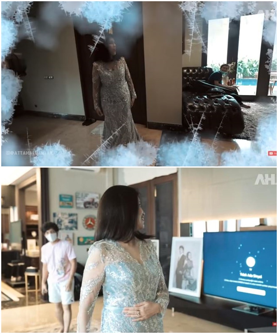 8 Momen Atta fitting baju nikah bareng keluarga ibu Geni Halilintar