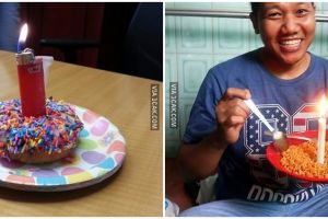 11 Penampakan kue ulang tahun untuk teman ini bikin senyum tipis