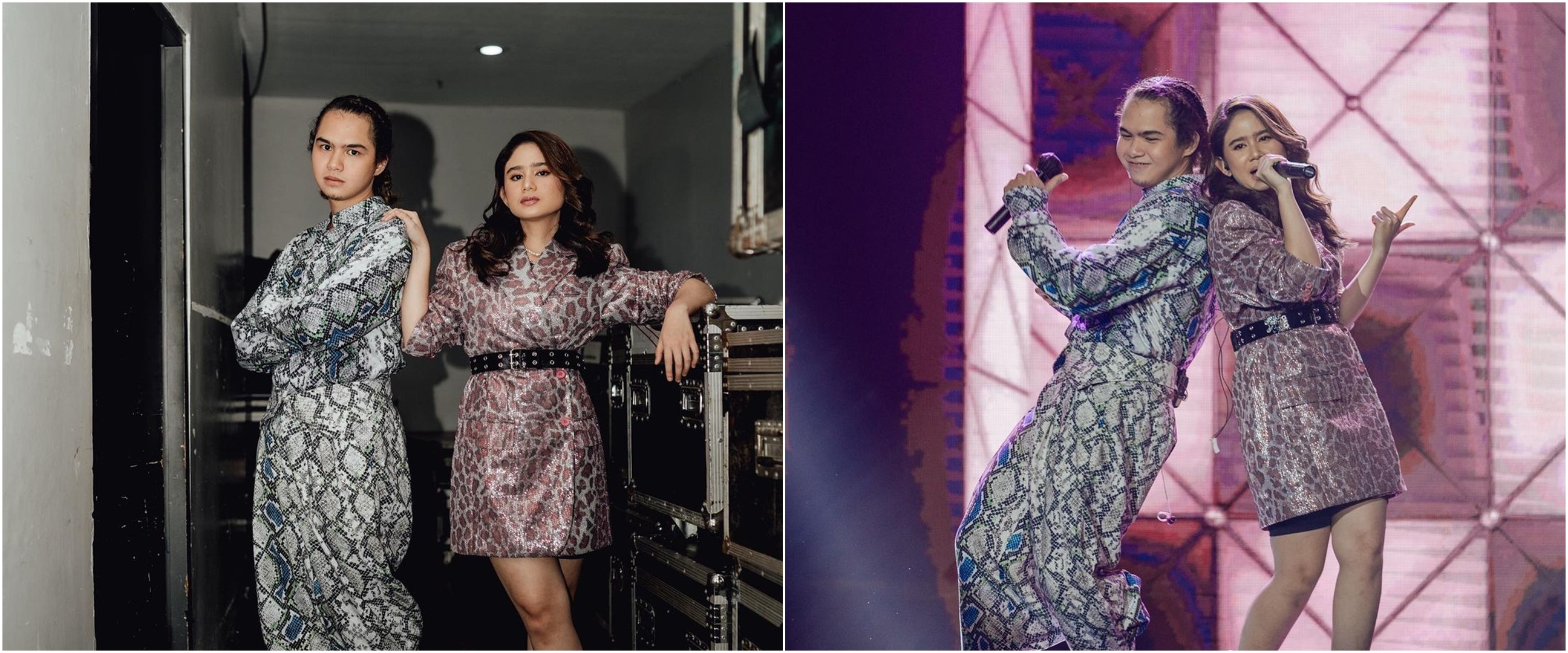 10 Momen Tissa Biani dan Dul Jaelani manggung bareng, kompak abis