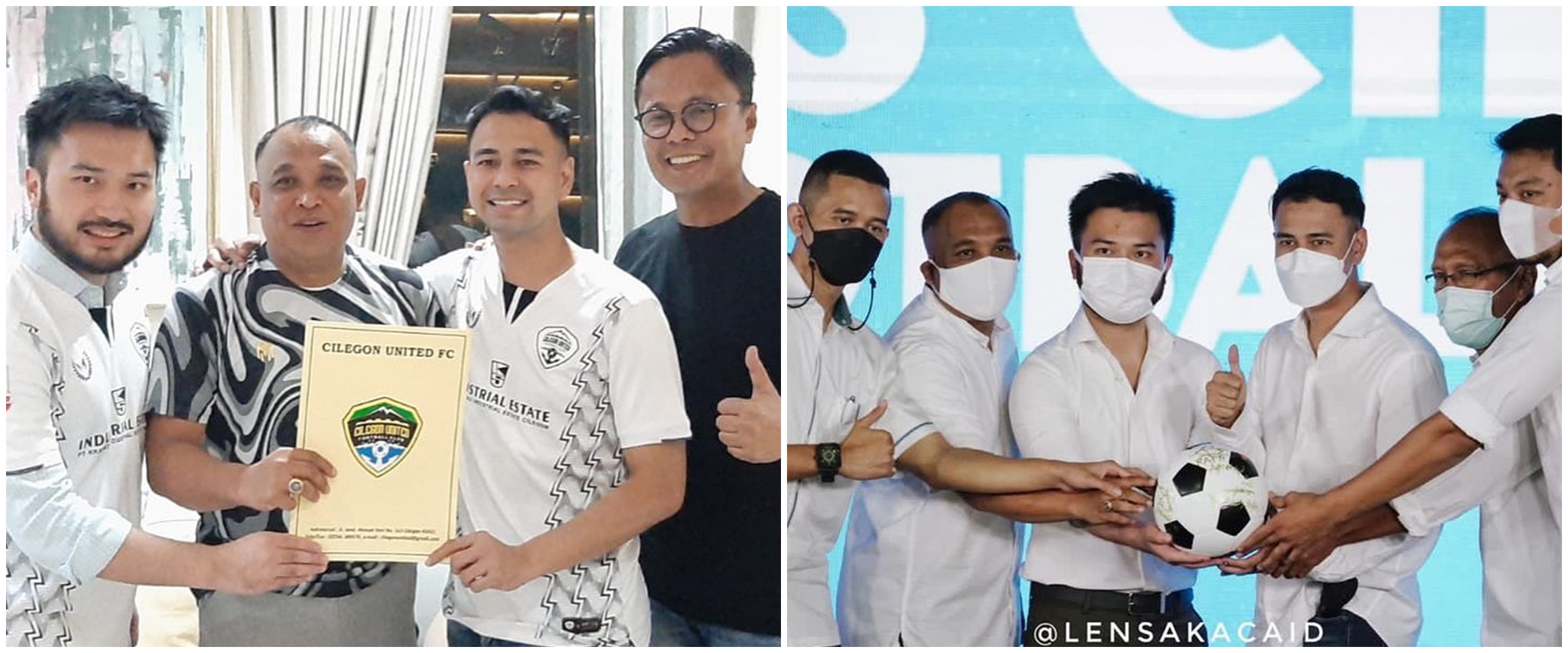 10 Momen Raffi Ahmad jadi pemilik baru Cilegon United, ubah nama klub