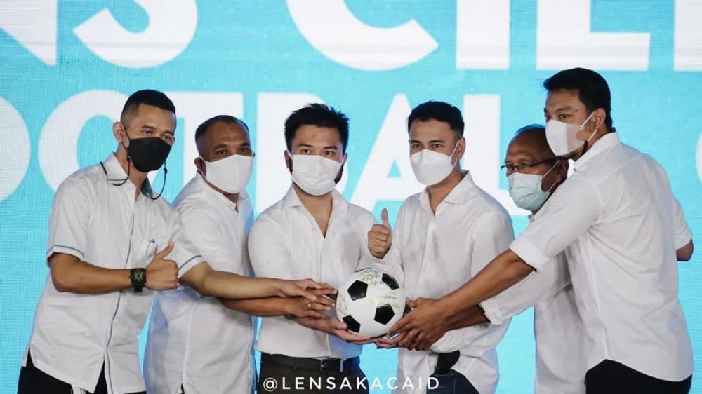 10 Momen Raffi Ahmad jadi pemilik baru Cilegon United, ubah nama klub