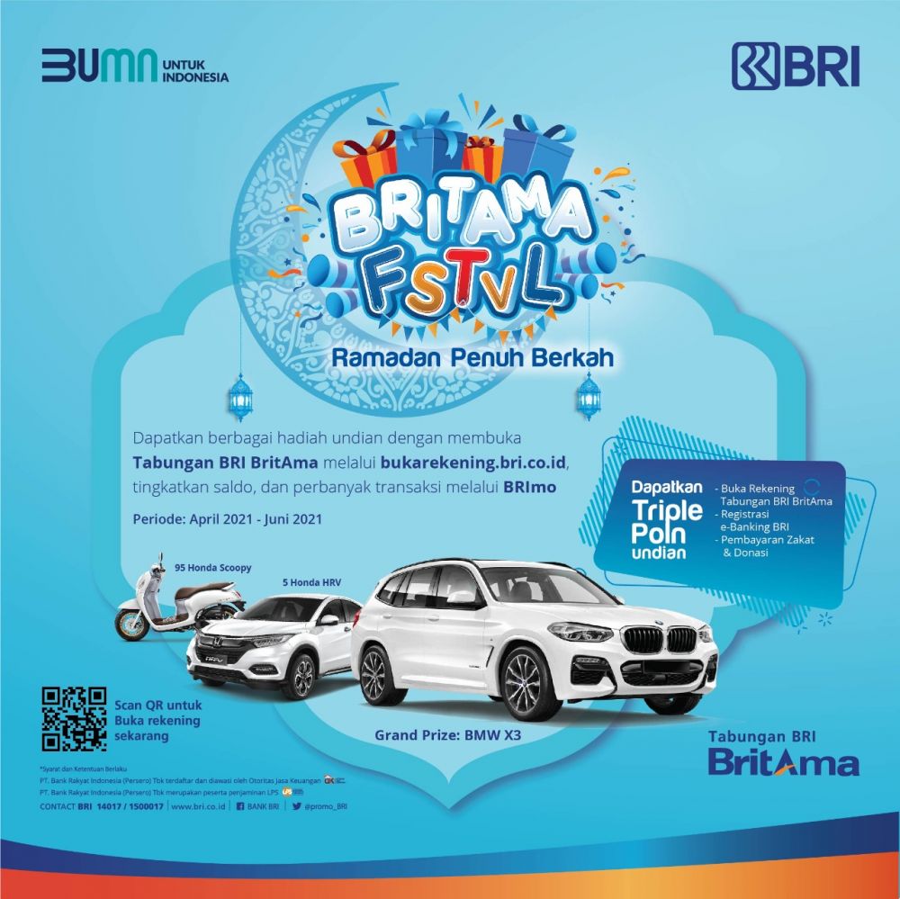 BritAma FSTVL "Ramadan Penuh Berkah" kembali hadir, undi mobil BMW