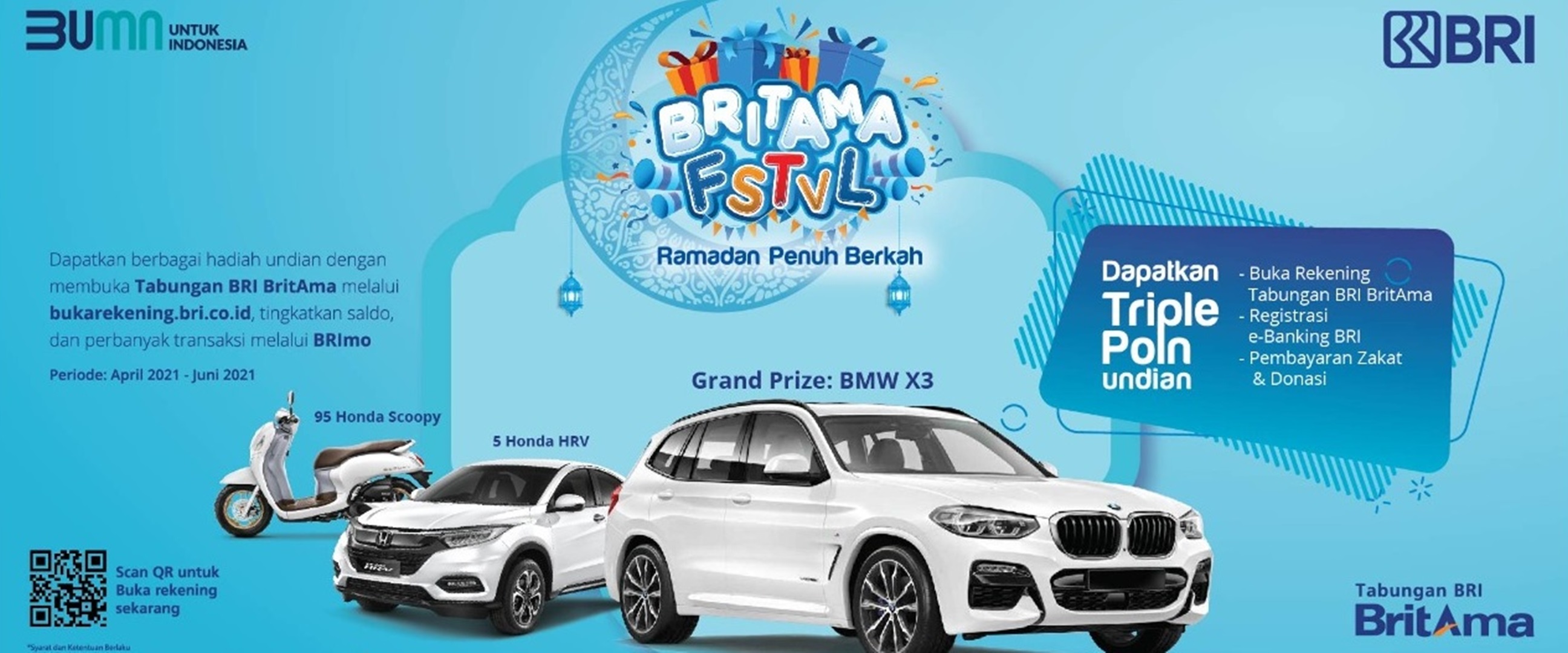 BritAma FSTVL "Ramadan Penuh Berkah" kembali hadir, undi mobil BMW