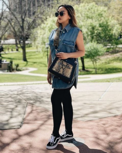 9 Potret terbaru Salmafina Sunan di Amerika Serikat, rajin olahraga