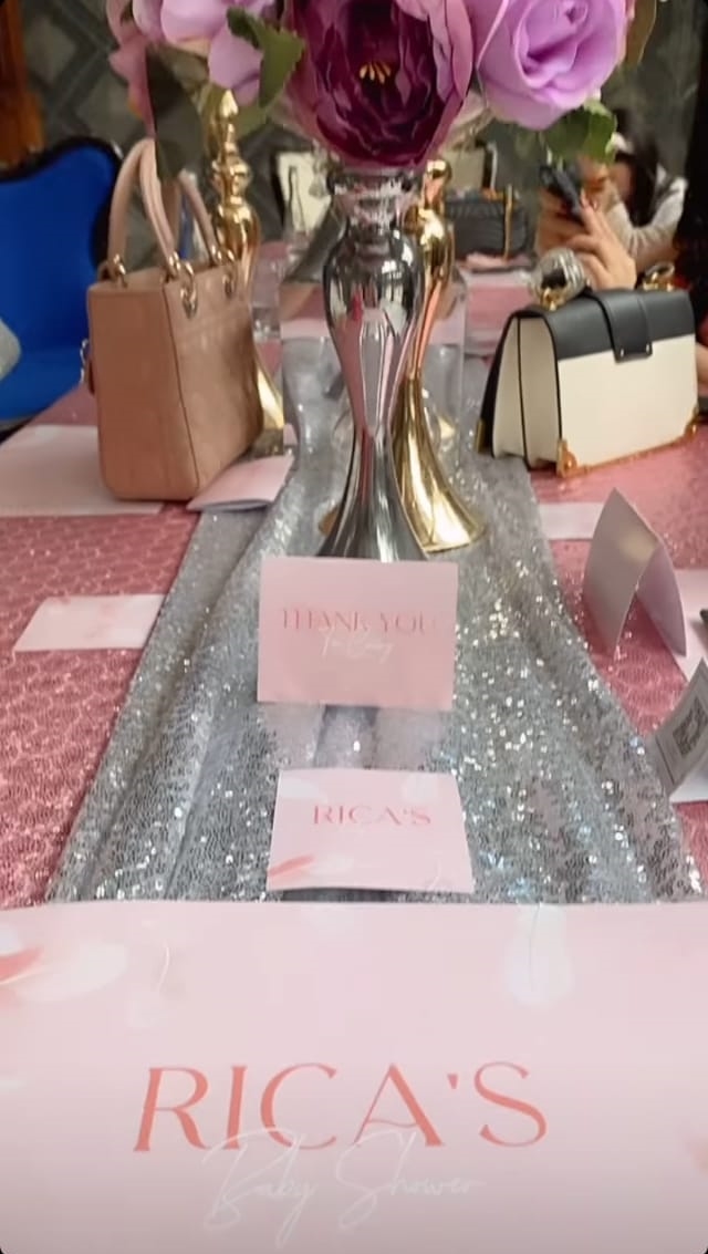 10 Potret baby shower Rica Andriani, makin meriah dihadiri sahabat