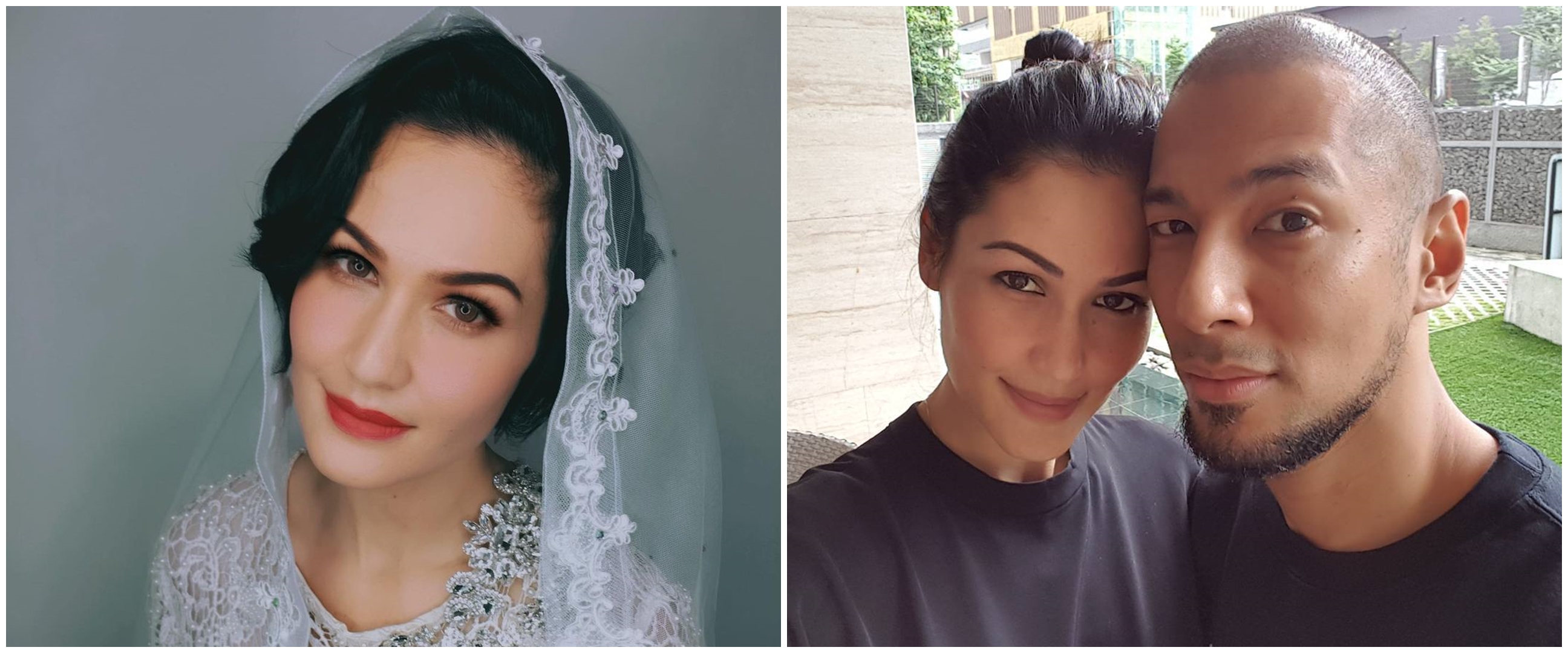 10 Transformasi Rima Melati Adams, sosok di balik Marcell mualaf