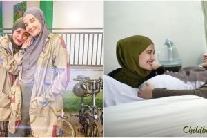 10 Potret Shireen temani Zaskia Sungkar dari hamil sampai lahiran