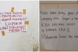 10 Tulisan peringatan lucu di wastafel anak kos, auto ribut