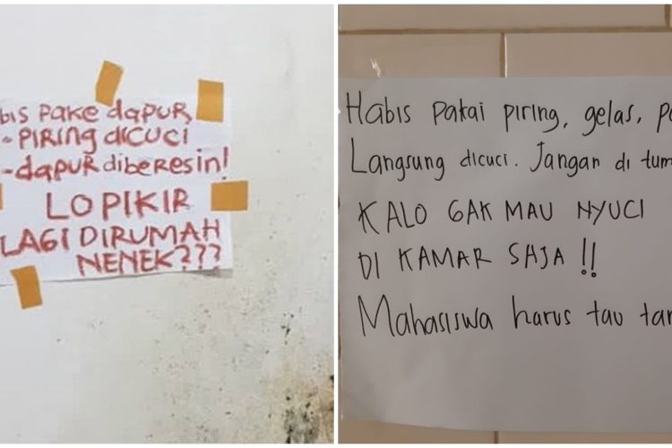 10 Tulisan Peringatan Lucu Di Wastafel Anak Kos Auto Ribut