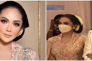 8 Pesona Krisdayanti di pernikahan Atta Halilintar & Aurel Hermansyah