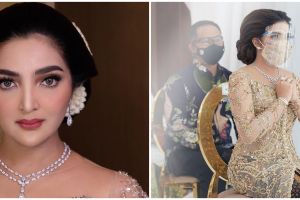 10 Gaya Ashanty di rangkaian pernikahan Aurel Hermansyah, memesona
