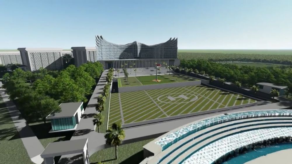 8 Potret pradesain Istana Negara di ibu kota baru karya Nyoman Nuarta