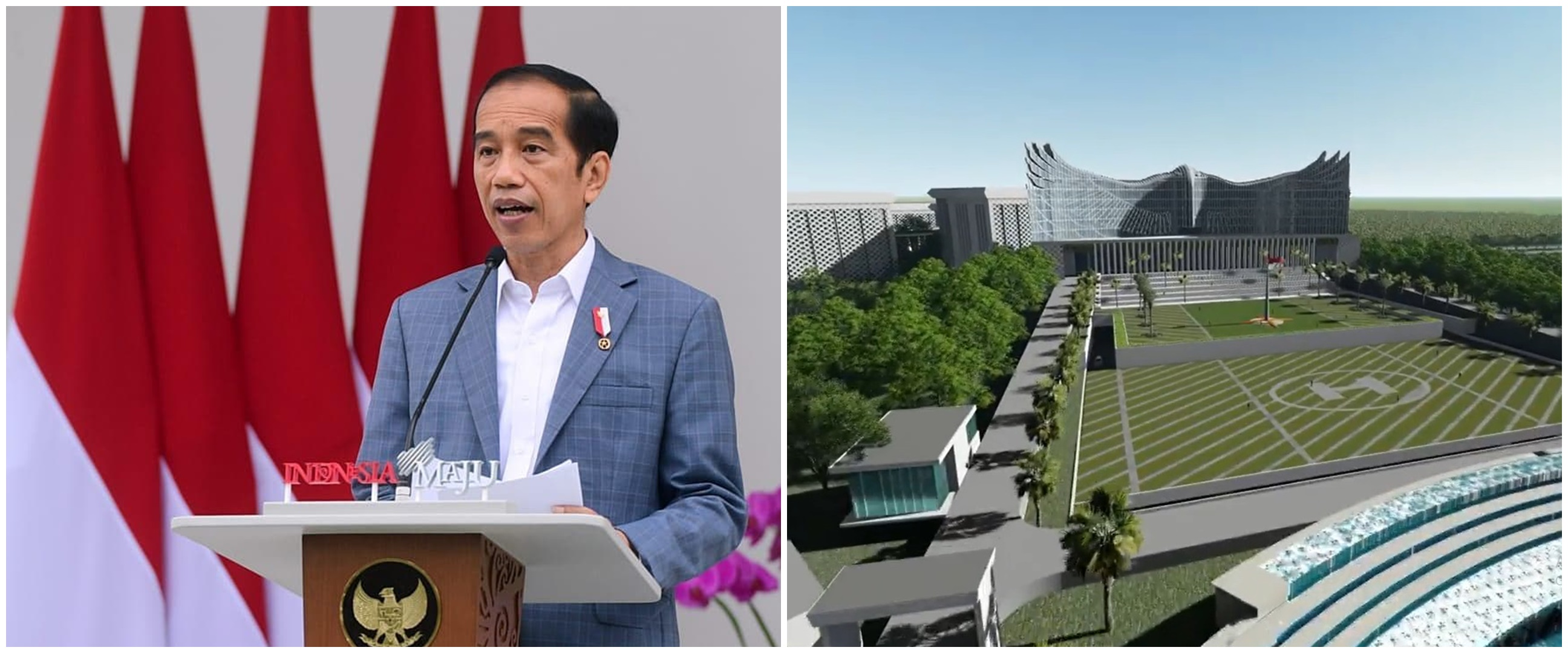 8 Potret pradesain Istana Negara di ibu kota baru karya Nyoman Nuarta