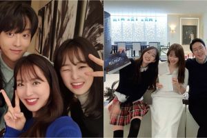 8 Potret kompak pemain drama Korea The Penthouse di luar syuting