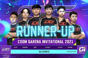 DG Esports raih runner up turnamen CODM Garena Invitational 2021