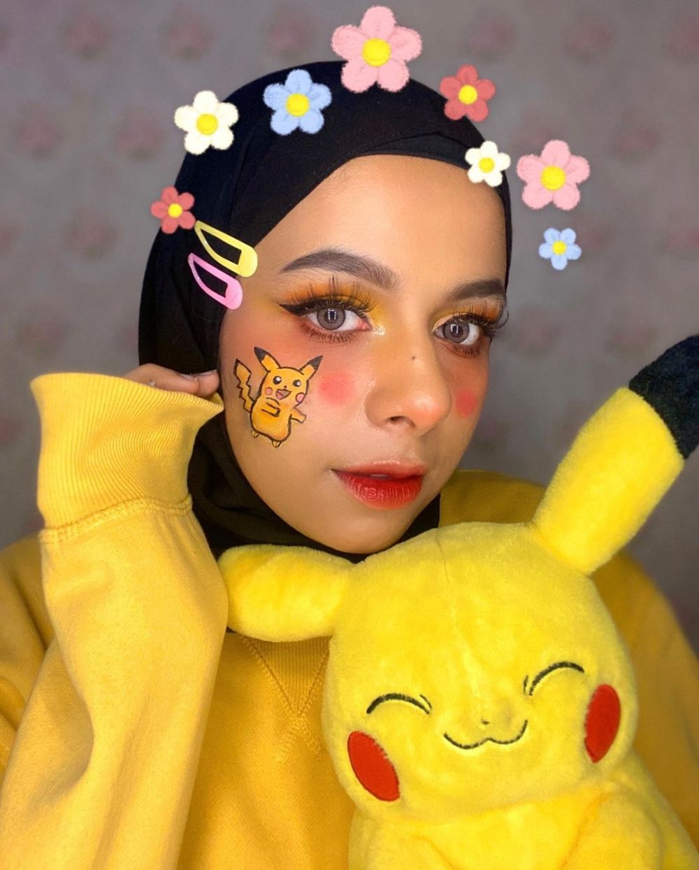 10 Potret Dilla Jaidi, adik Fadil Jaidi yang hobi makeup