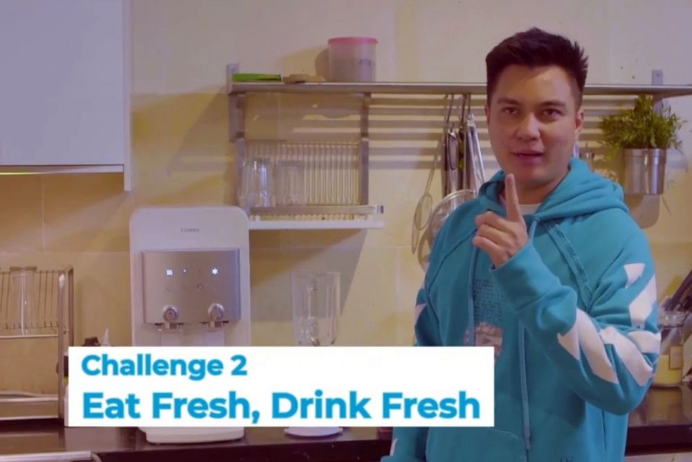 Karantina mandiri seminggu, begini 4 cara Baim Wong tetap produktif