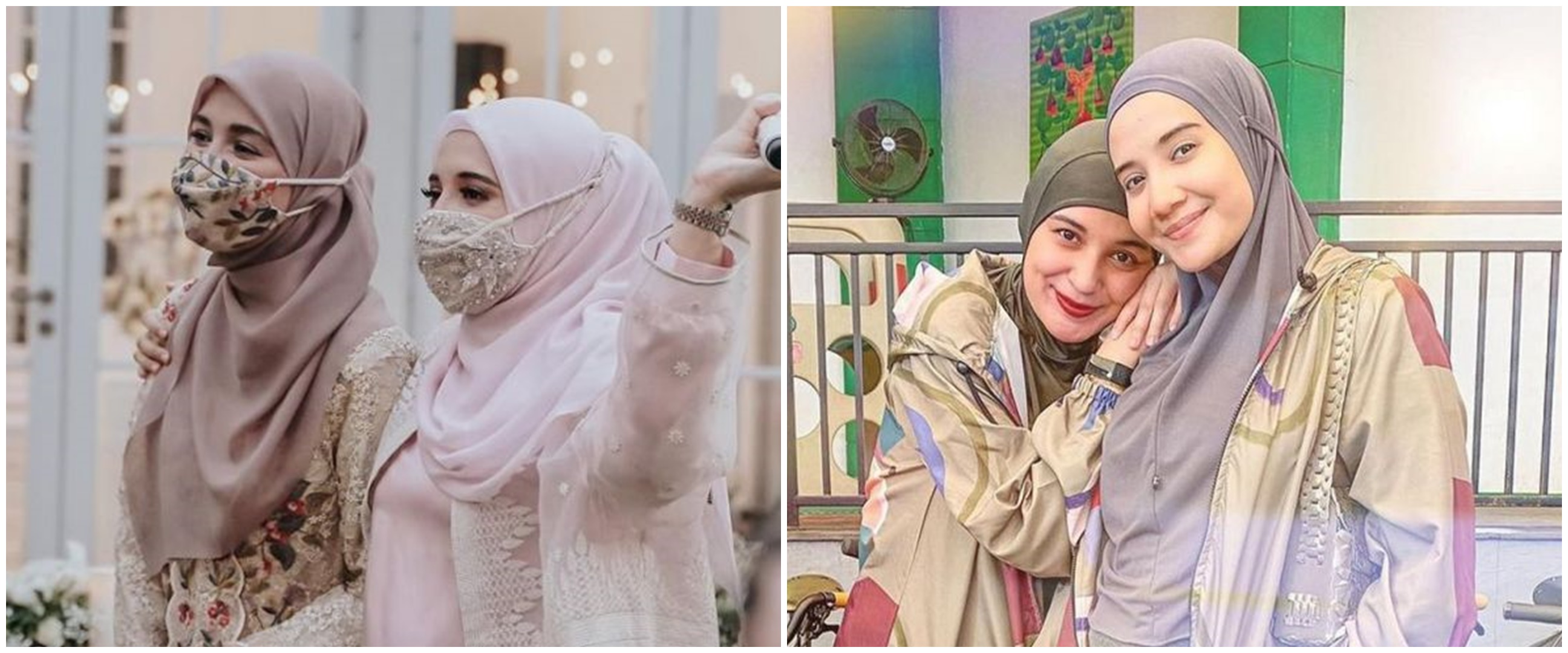 10 Momen penyambutan Zaskia Sungkar usai melahirkan, sederhana