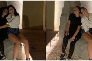 8 Potret kedekatan Sitha Marino dan adik Bastian Steel, kompak