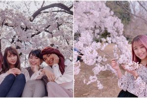 Liburan ke luar negeri, ini gaya 7 seleb nikmati musim semi