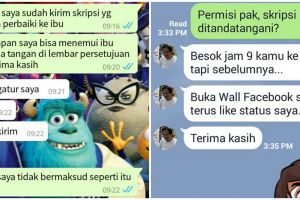 10 Balasan chat dosen pembimbing ini bikin mahasiswa garuk kepala