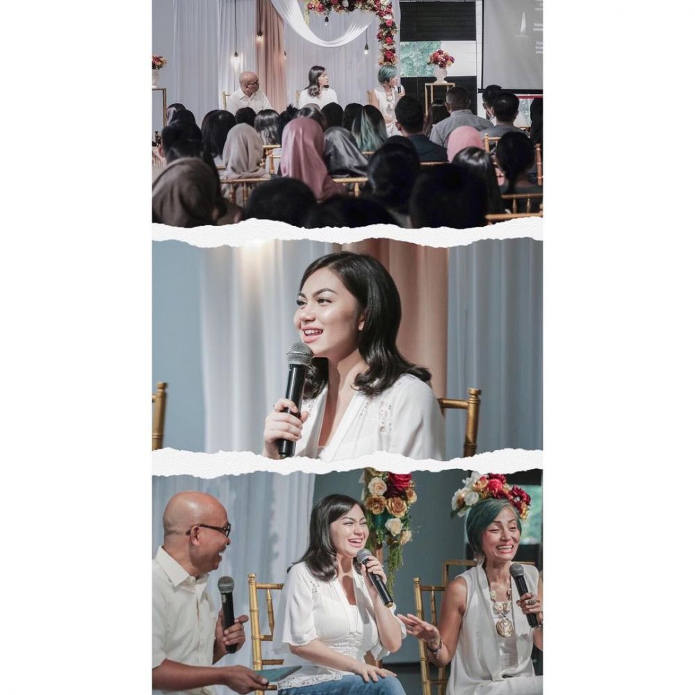 5 Aksi Ariel Tatum peduli kesehatan mental, jadi pembicara seminar