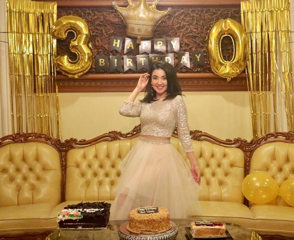 10 Momen ulang tahun Tsania Marwa yang ke-30, penuh kehangatan