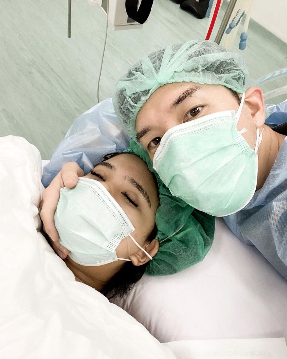 5 Momen Audi Marissa melahirkan anak pertama, lahir secara prematur