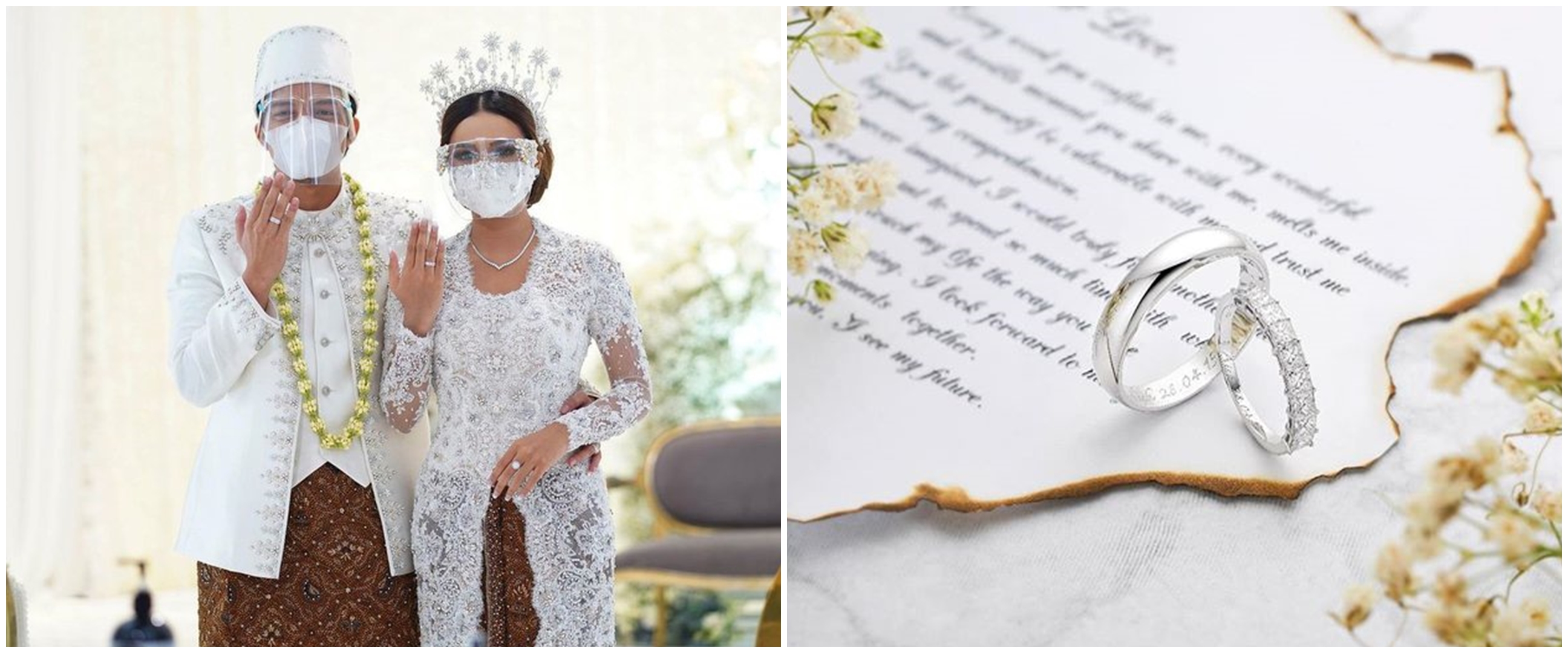 Cincin kawin 6 seleb ini bertabur berlian, punya Atta 37 butir