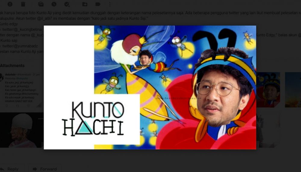 10 Pelesetan kocak nama Kunto Aji ala warganet ini bikin senyum tipis